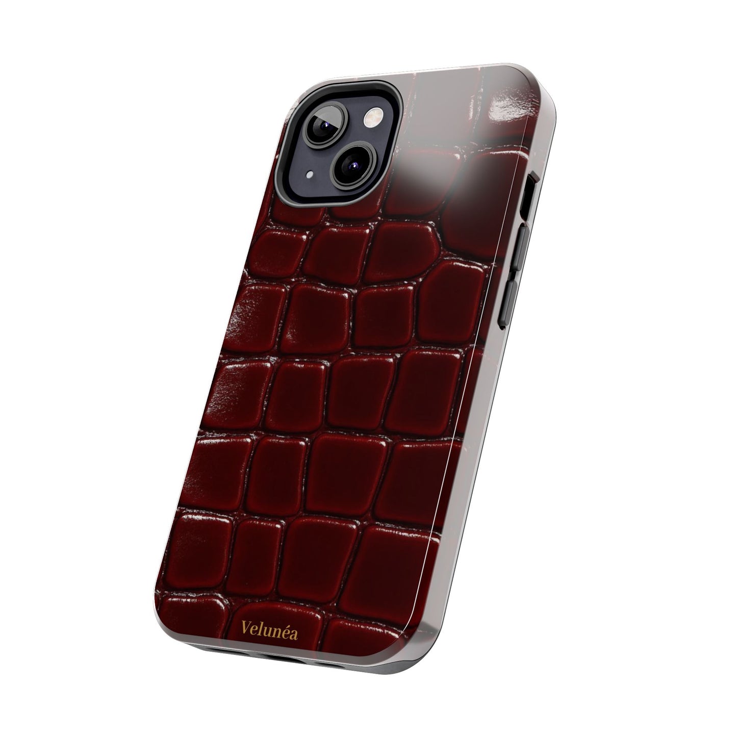 Velunéa Rouge Croc Phone Case