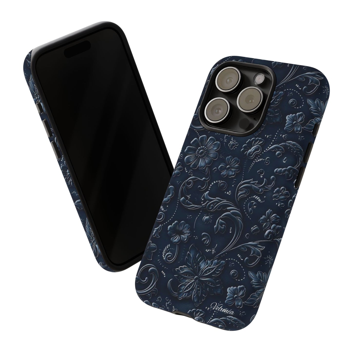 Velunéa Noir Floral Phone Case