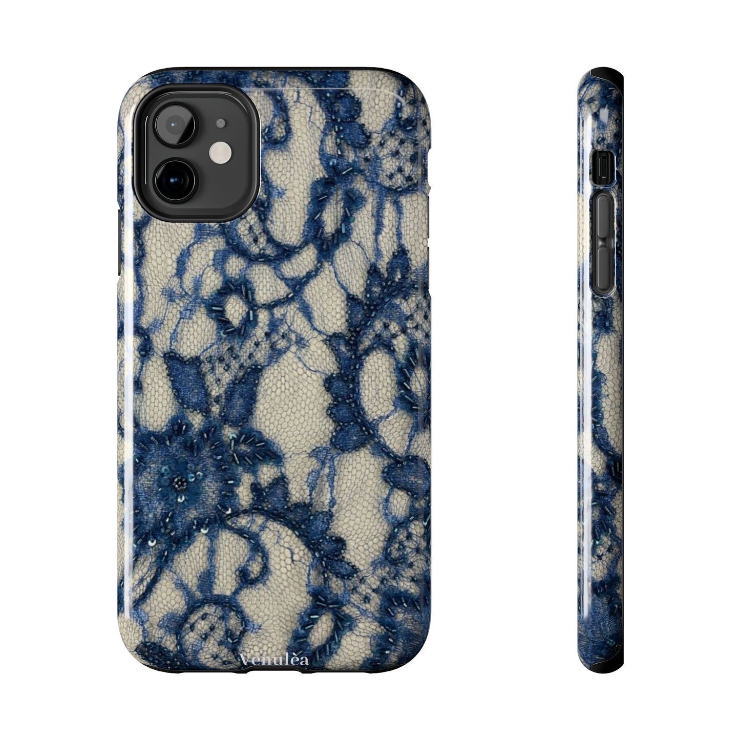 Velunéa Indigo Lace Phone Case