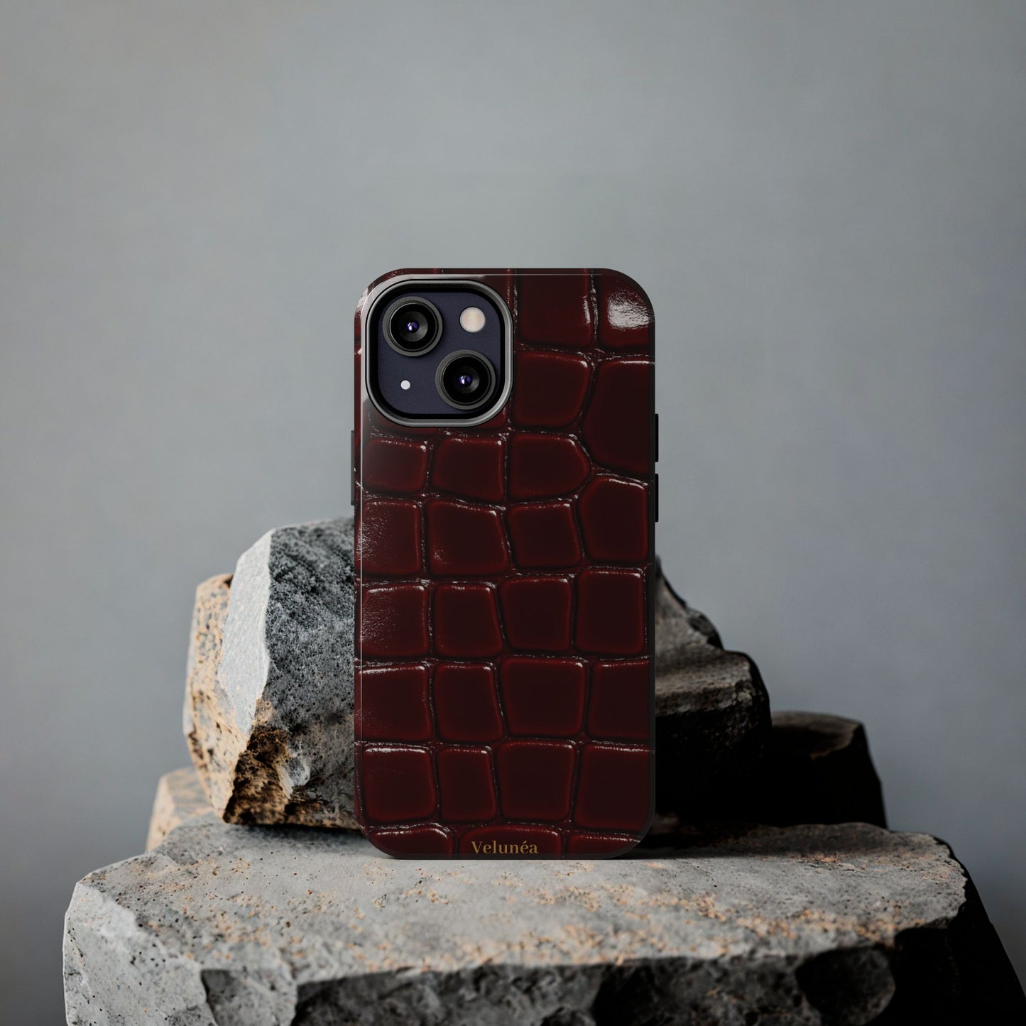 Velunéa Rouge Croc Phone Case