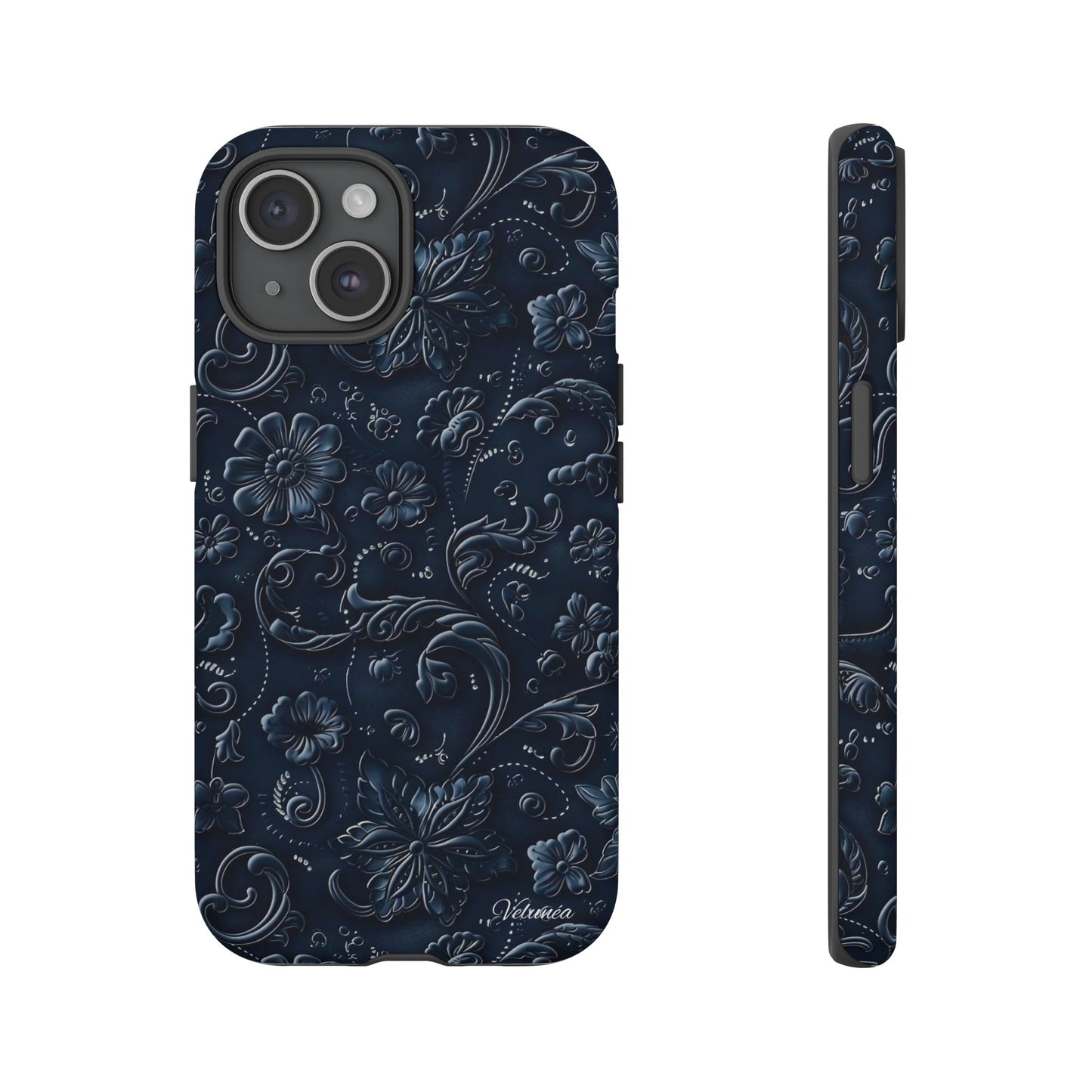 Velunéa Noir Floral Phone Case