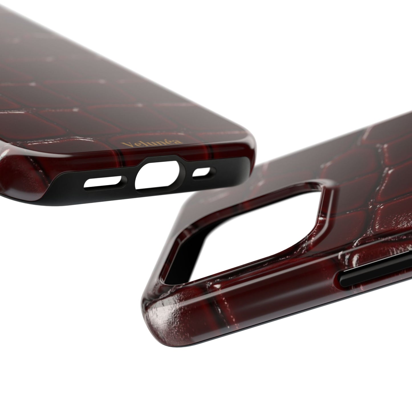 Velunéa Rouge Croc Phone Case