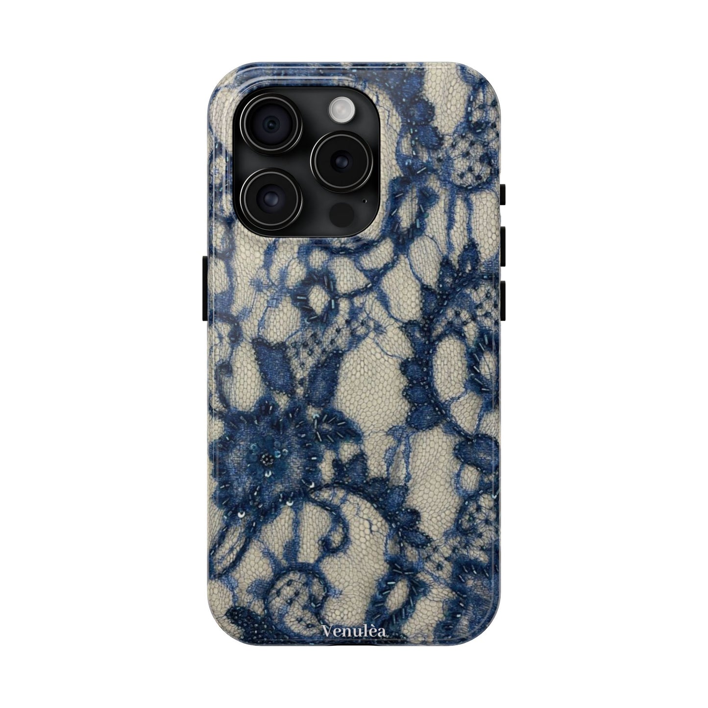 Velunéa Indigo Lace Phone Case