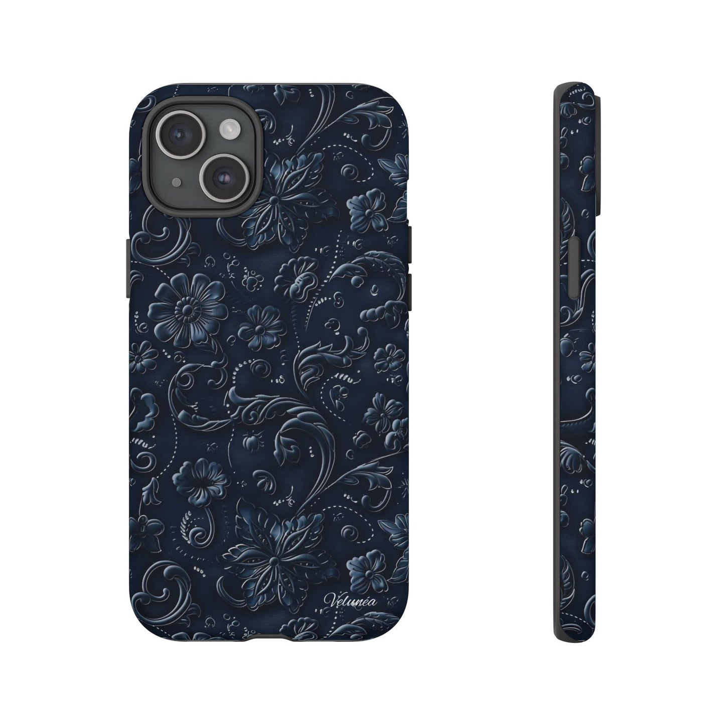 Velunéa Noir Floral Phone Case
