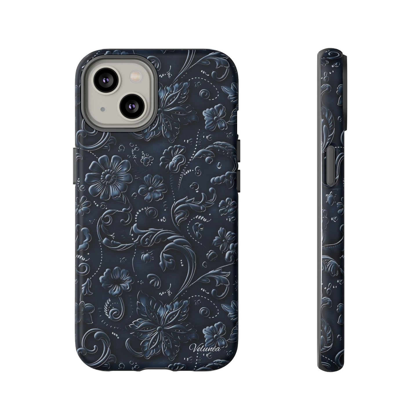 Velunéa Noir Floral Phone Case