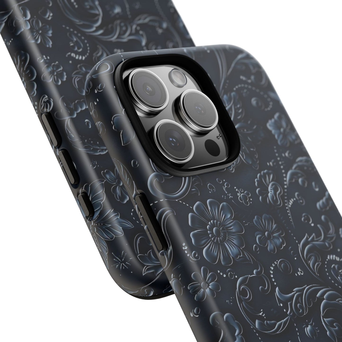 Velunéa Noir Floral Phone Case