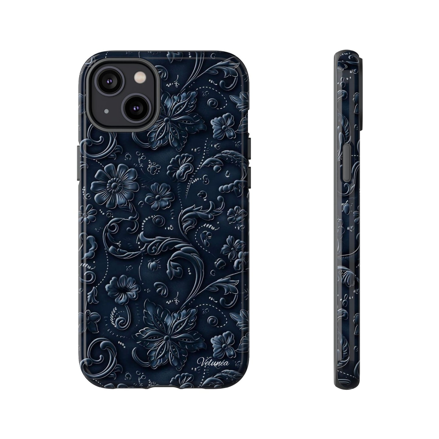 Velunéa Noir Floral Phone Case
