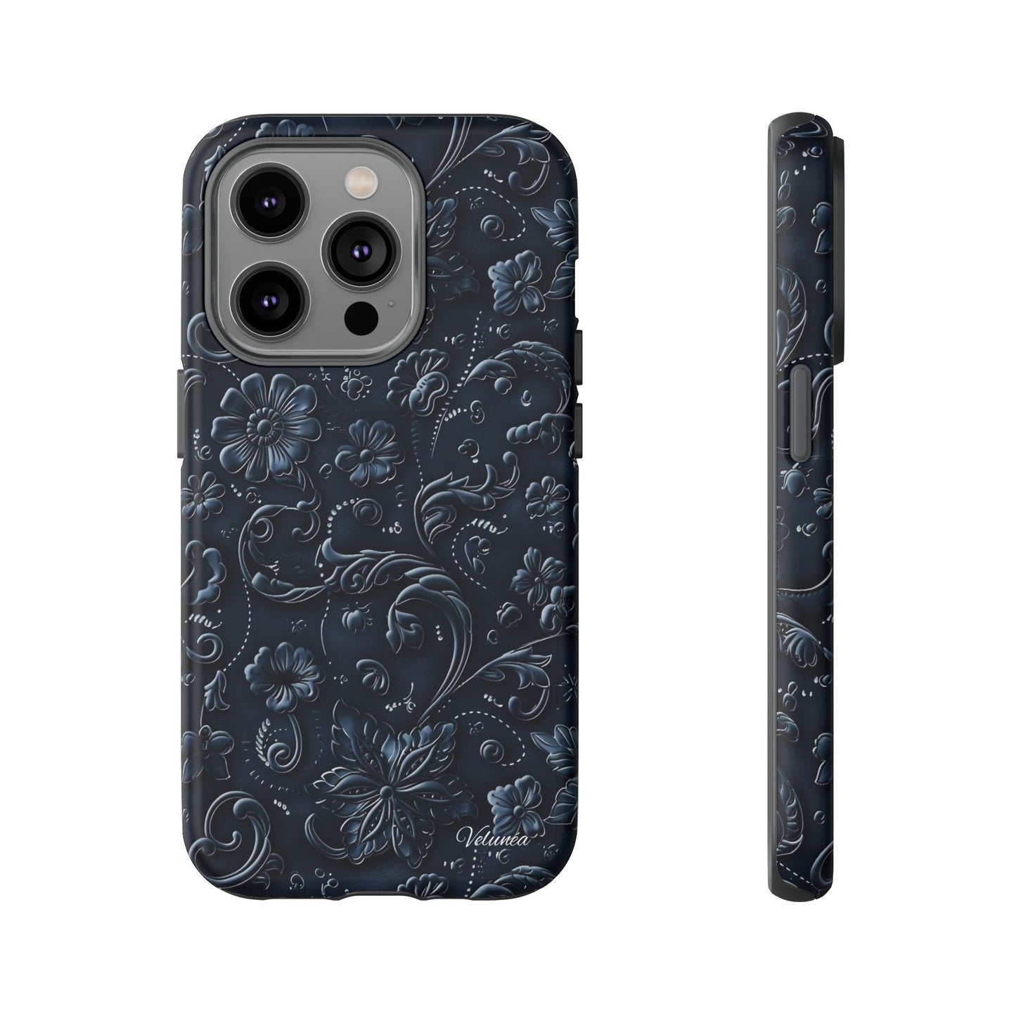 Velunéa Noir Floral Phone Case