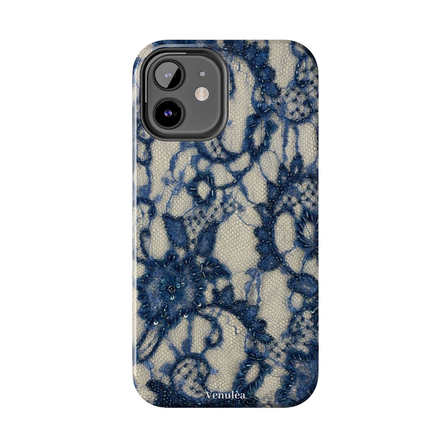 Velunéa Indigo Lace Phone Case