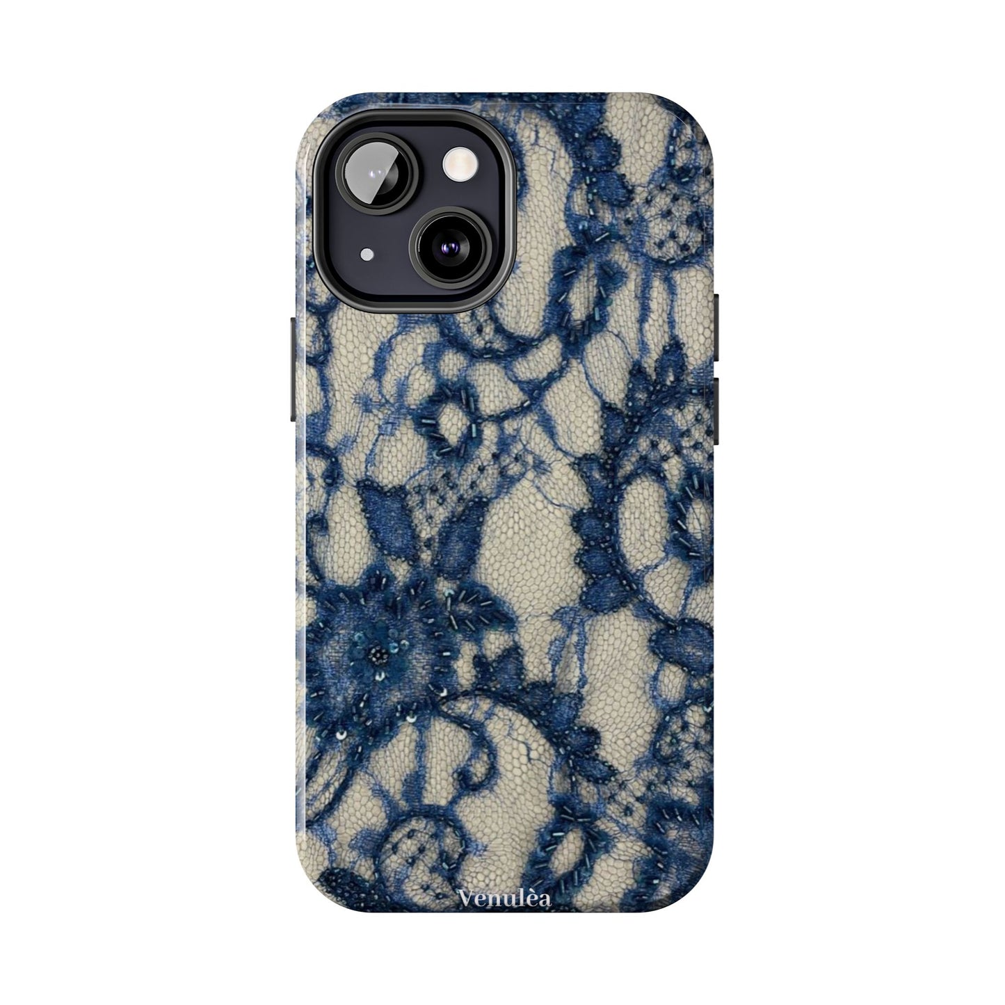 Velunéa Indigo Lace Phone Case