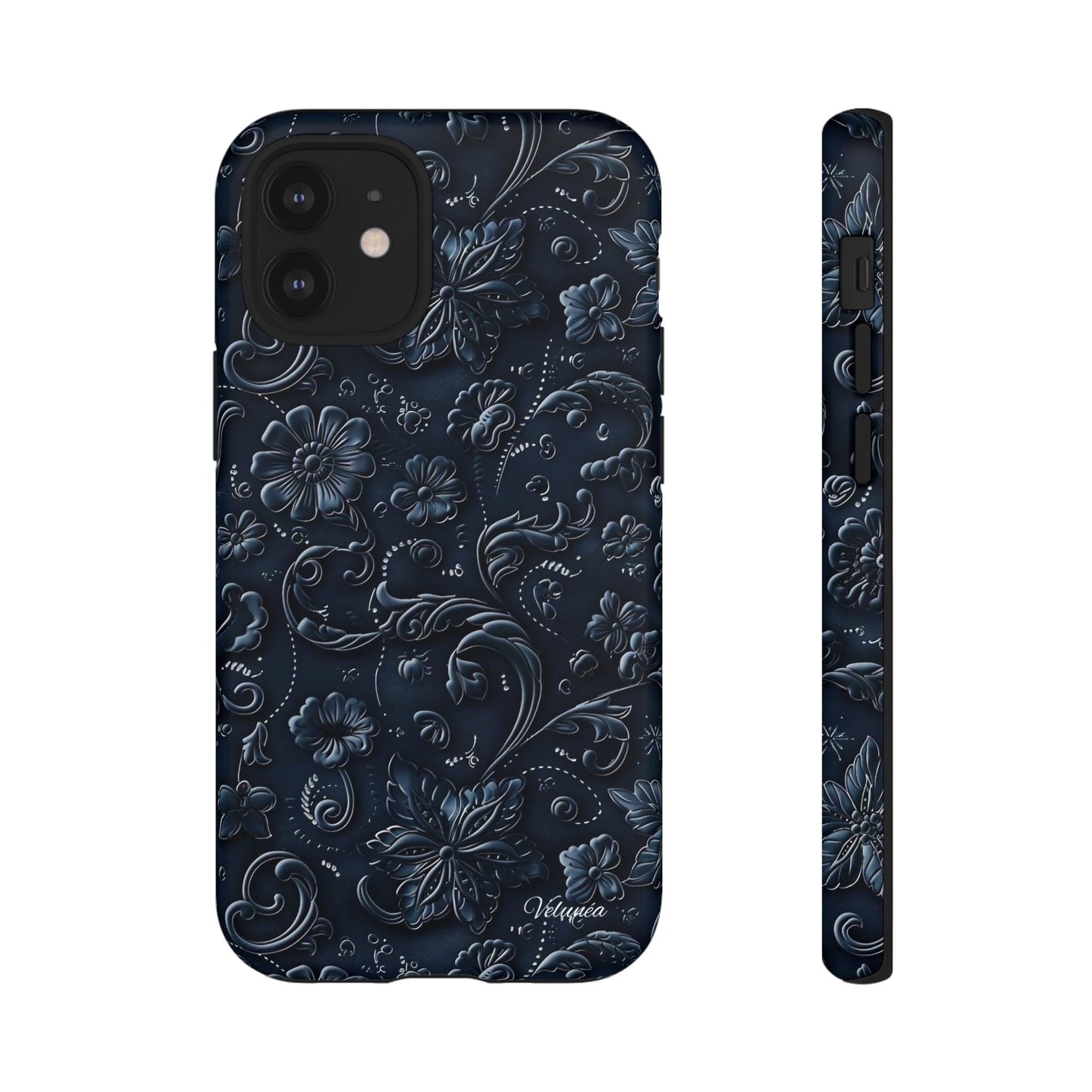 Velunéa Noir Floral Phone Case