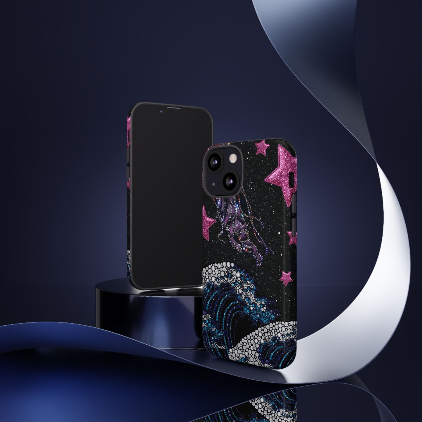 Velunéa Cosmic Waves Phone Case