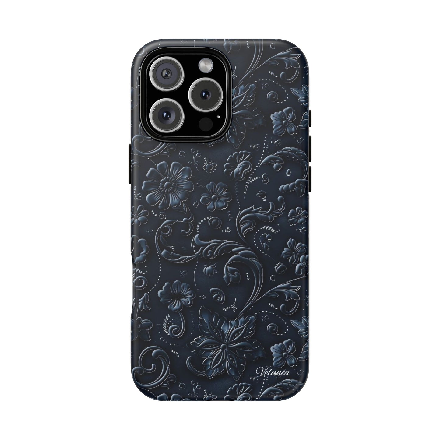Velunéa Noir Floral Phone Case