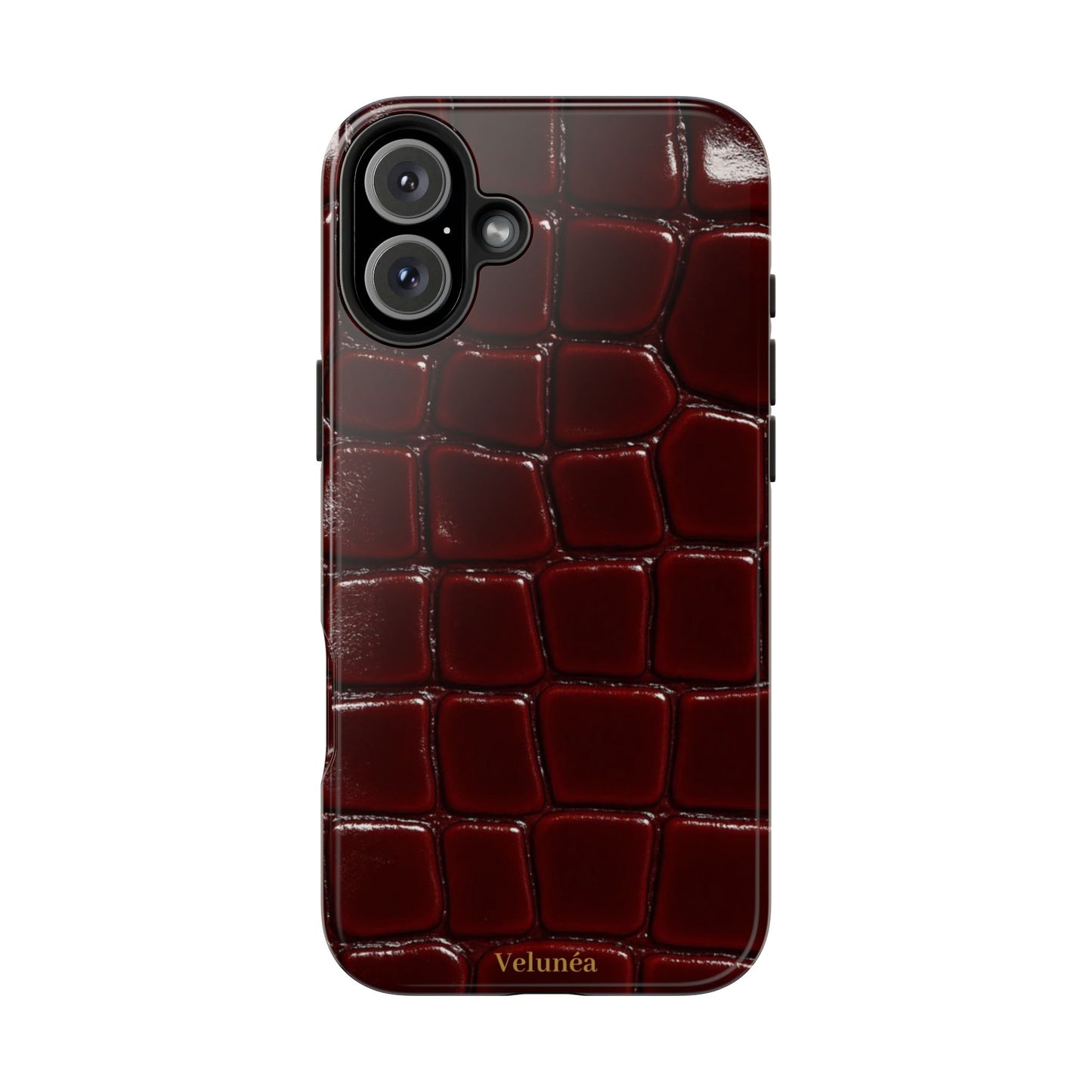 Velunéa Rouge Croc Phone Case