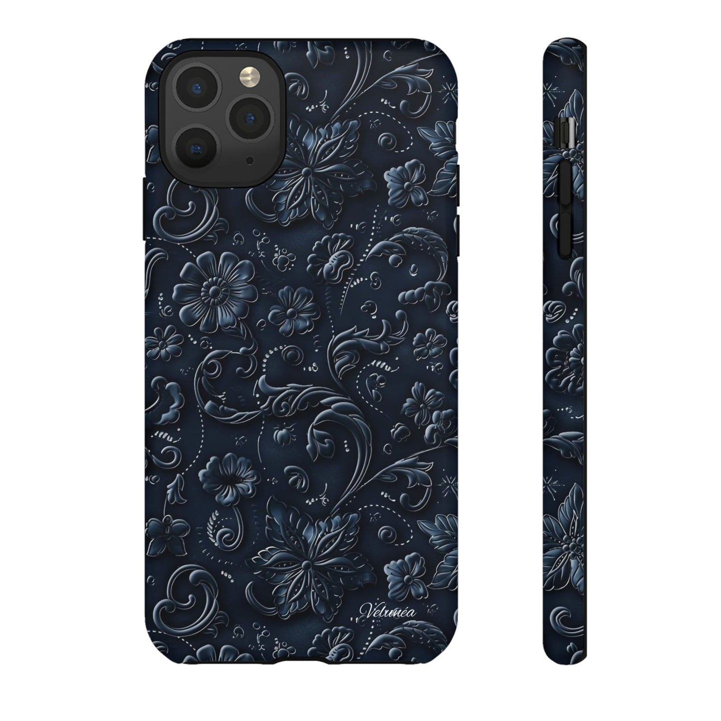 Velunéa Noir Floral Phone Case