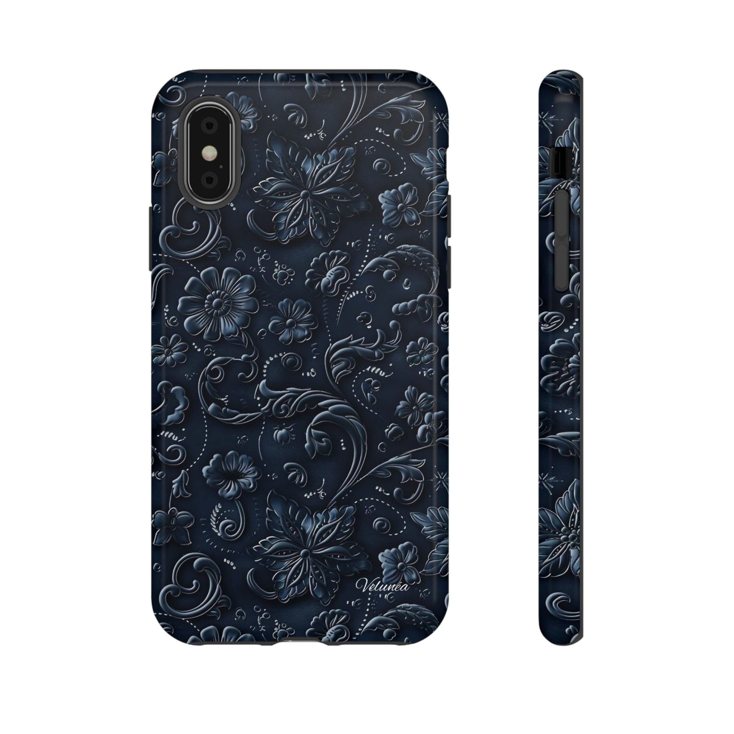 Velunéa Noir Floral Phone Case