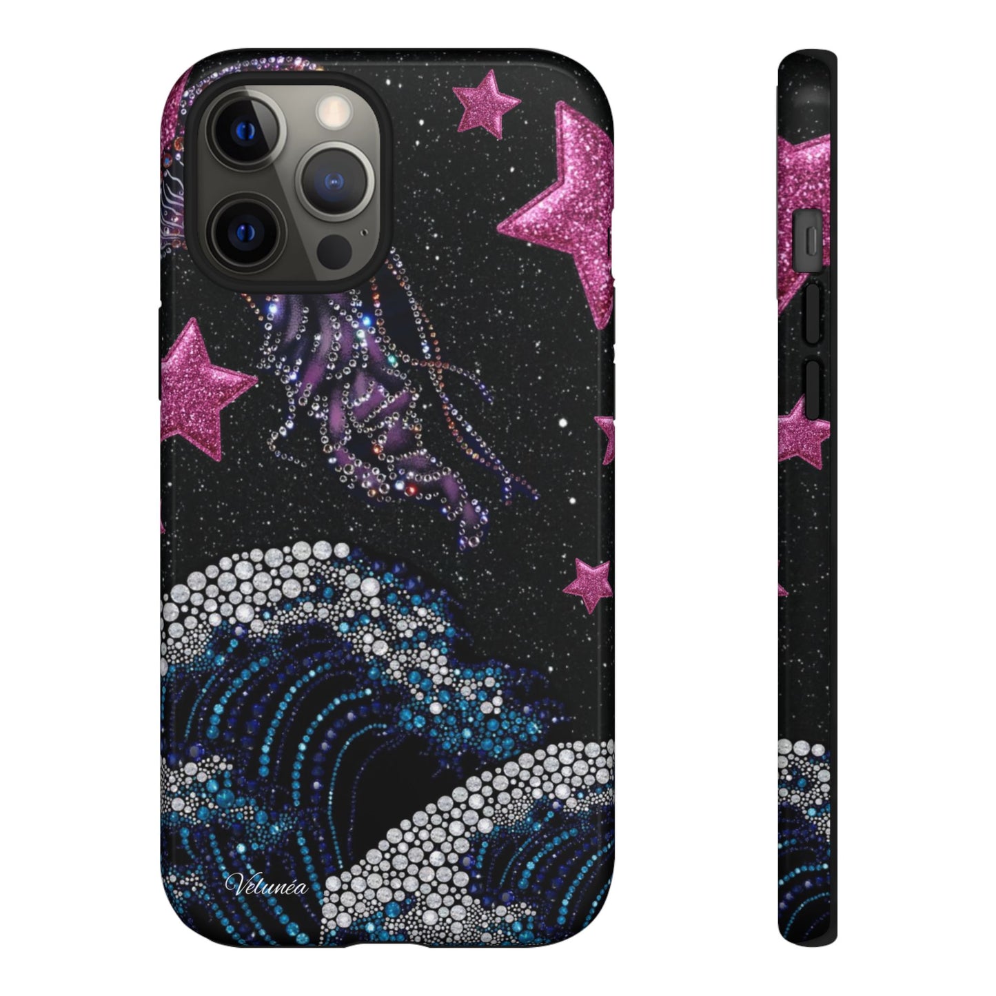 Velunéa Cosmic Waves Phone Case