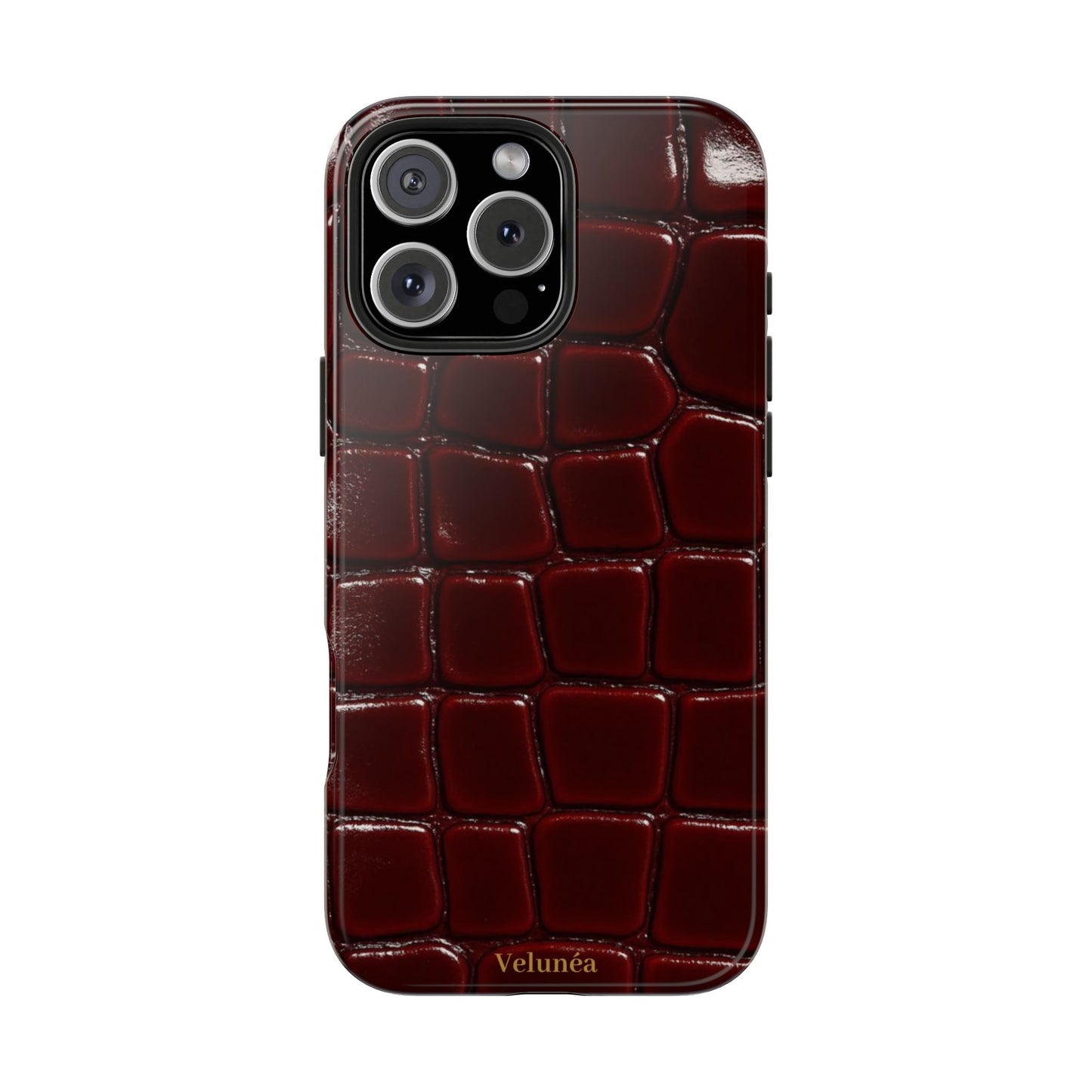 Velunéa Rouge Croc Phone Case
