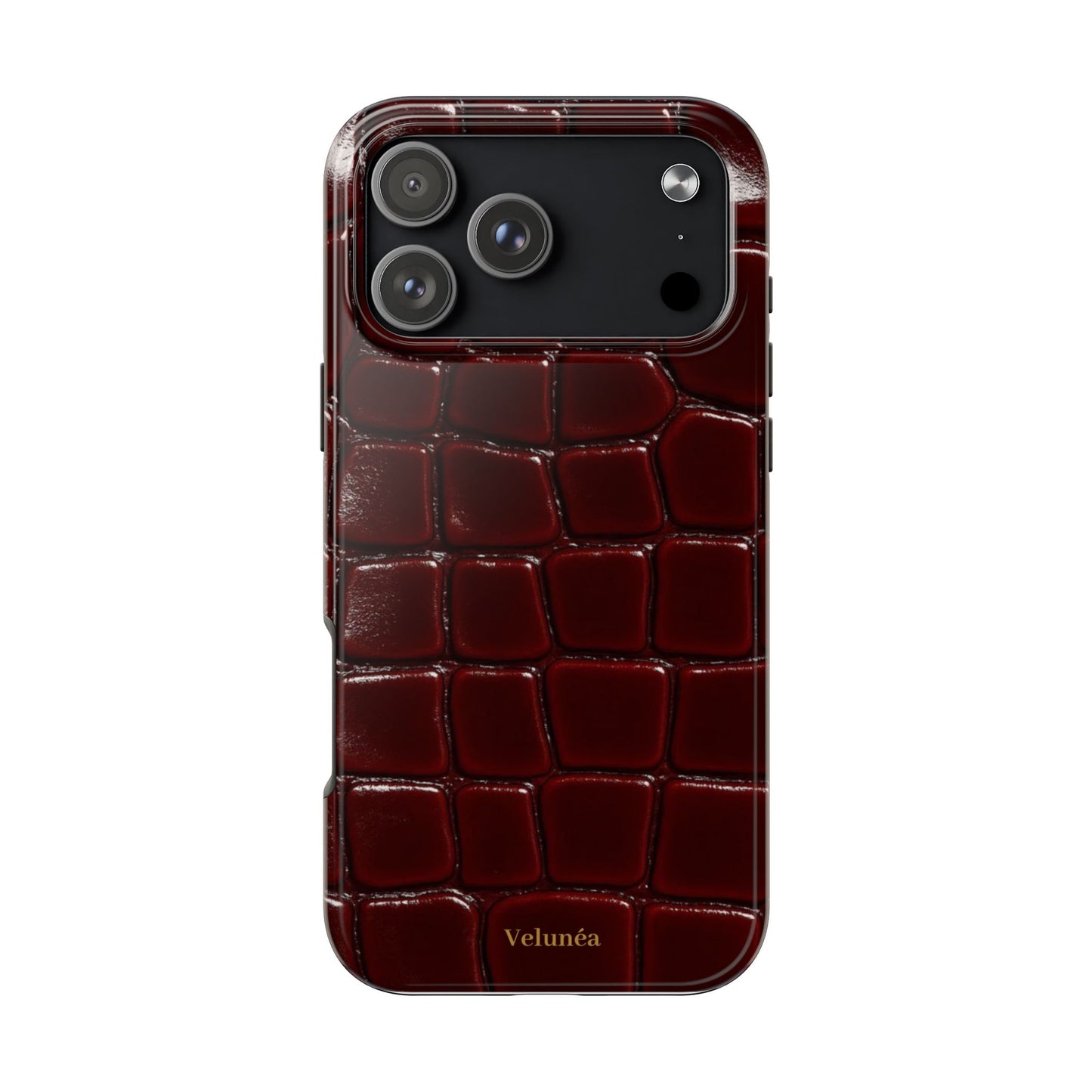 Velunéa Rouge Croc Phone Case