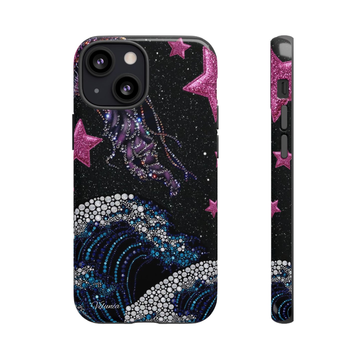 Velunéa Cosmic Waves Phone Case