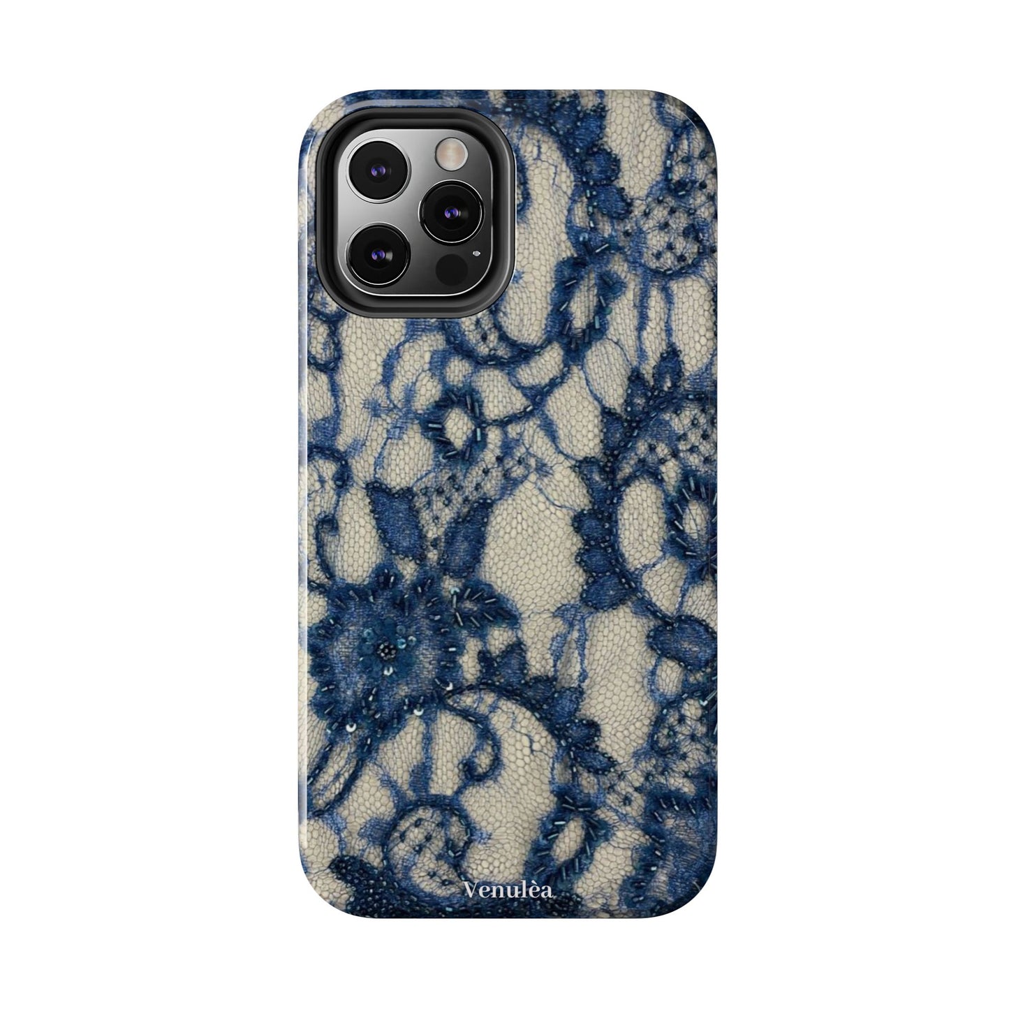 Velunéa Indigo Lace Phone Case