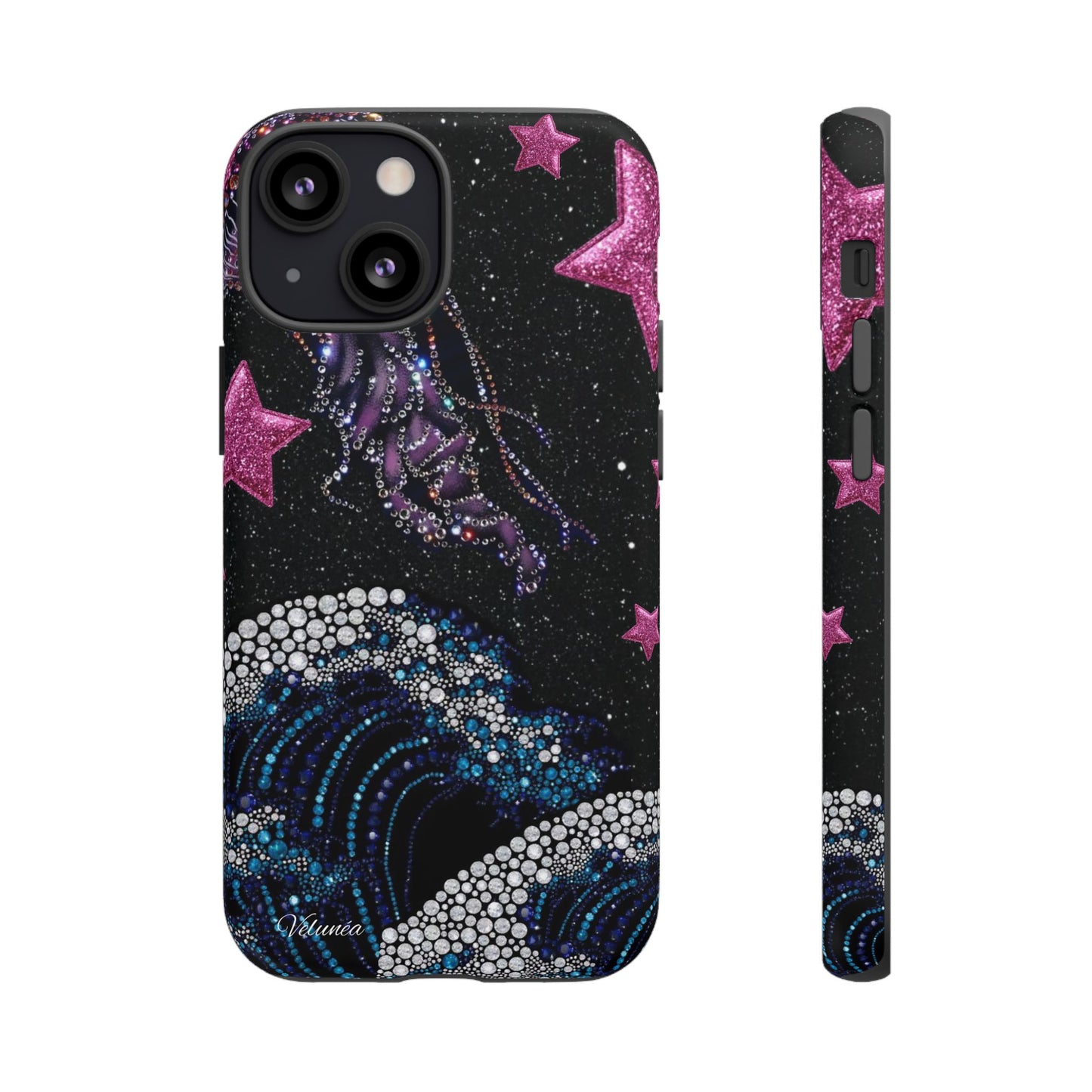 Velunéa Cosmic Waves Phone Case