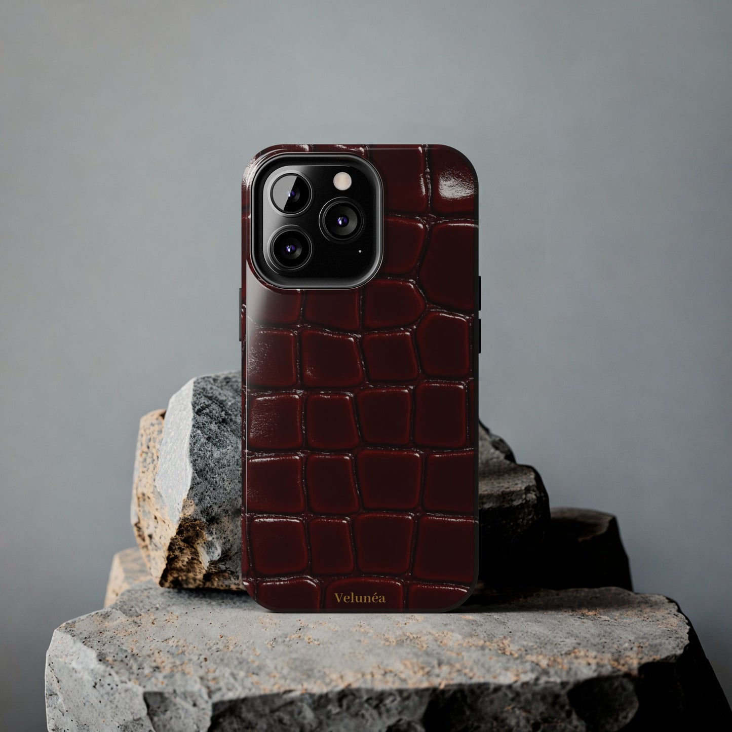 Velunéa Rouge Croc Phone Case