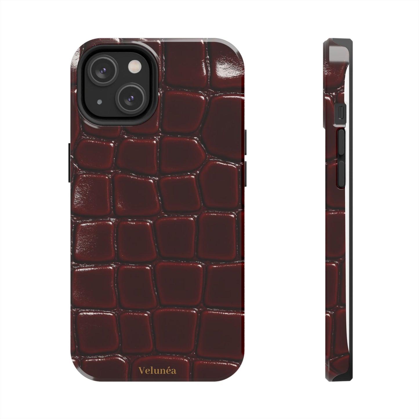 Velunéa Rouge Croc Phone Case