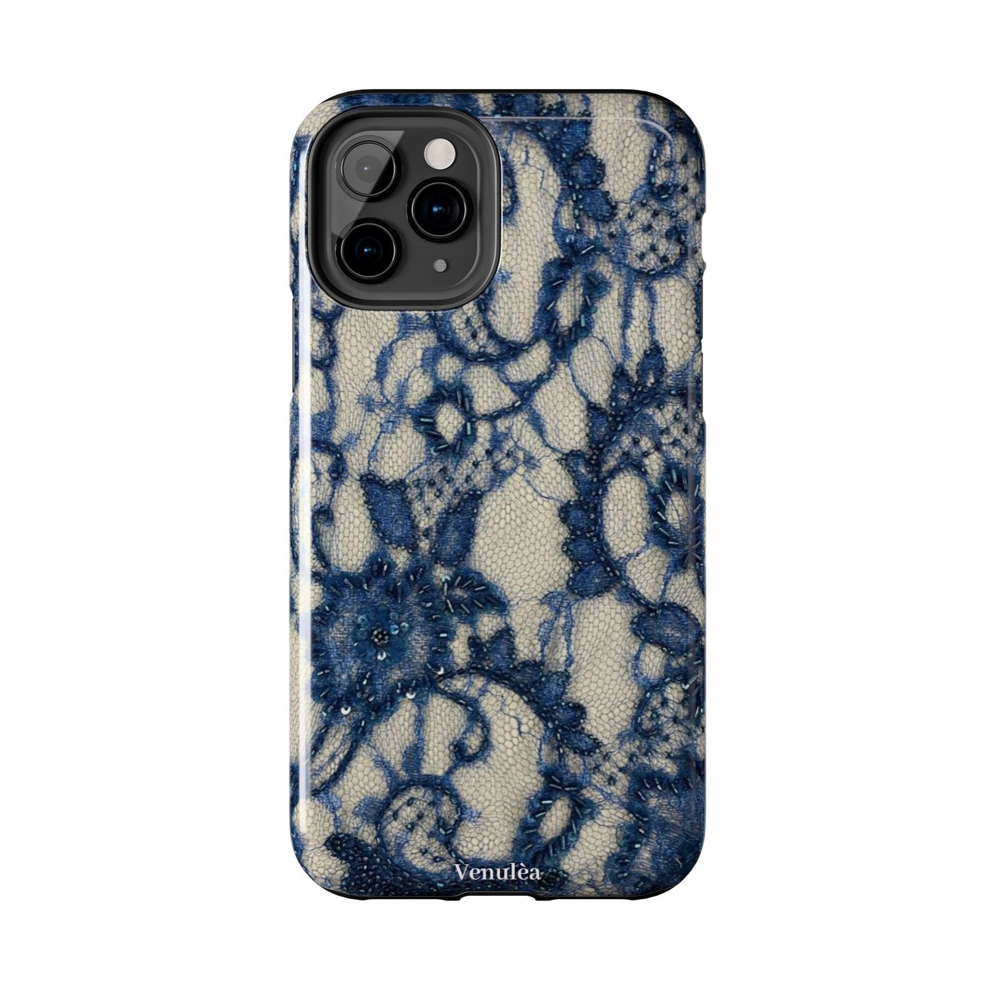Velunéa Indigo Lace Phone Case