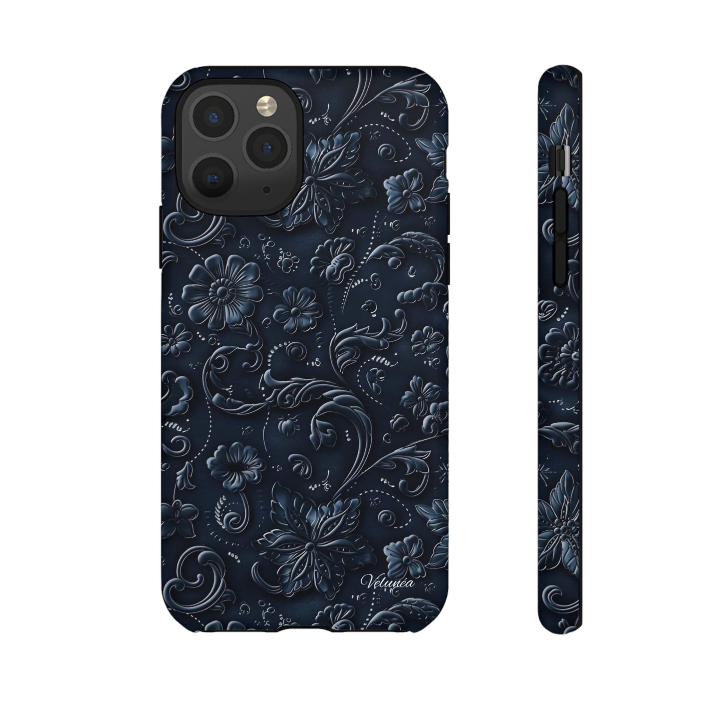 Velunéa Noir Floral Phone Case