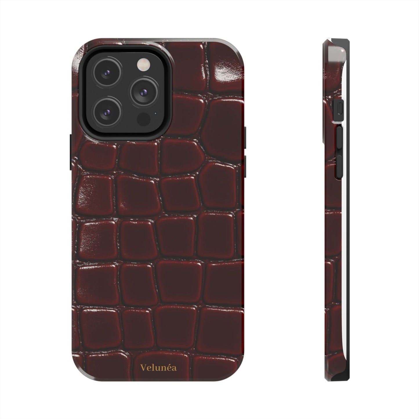 Velunéa Rouge Croc Phone Case