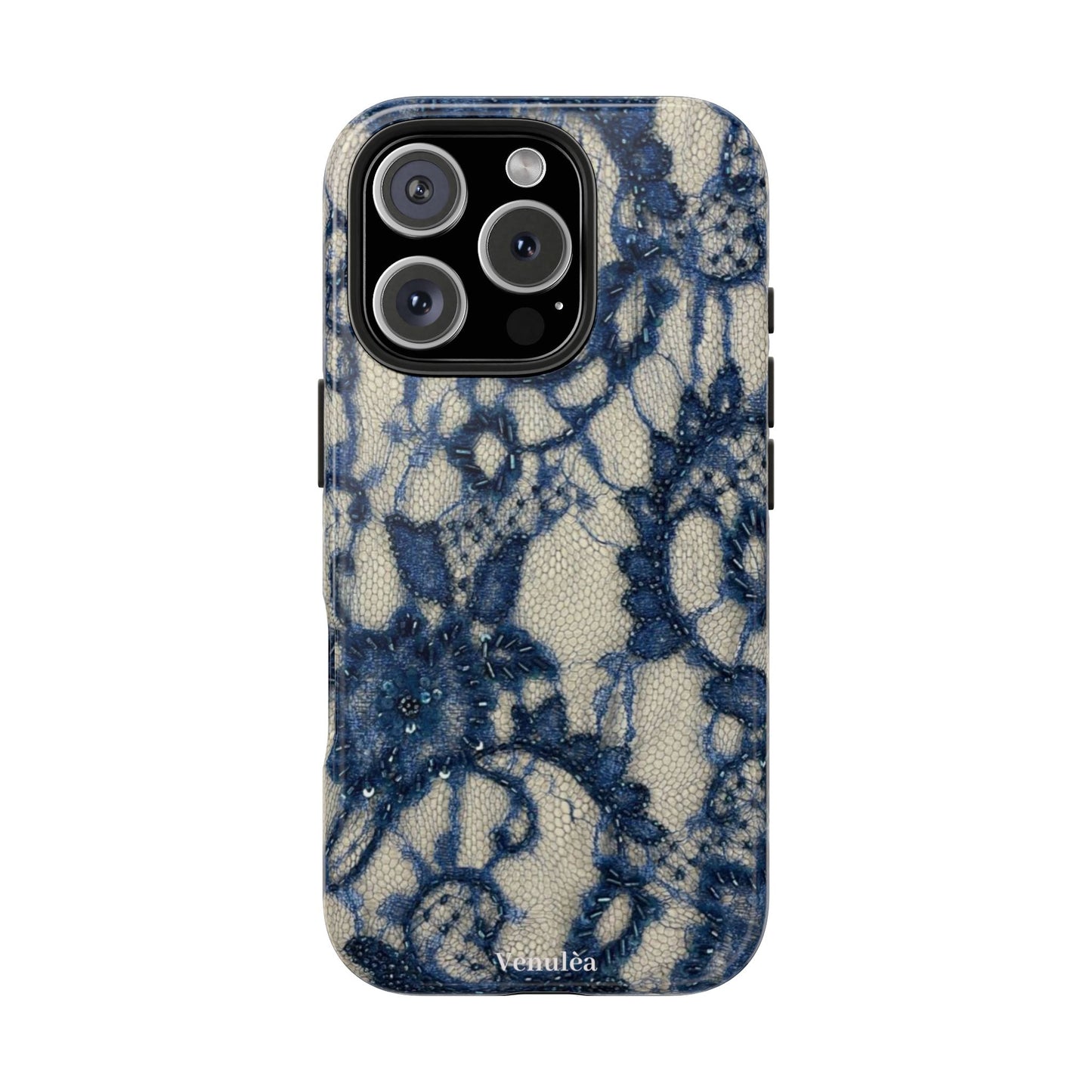 Velunéa Indigo Lace Phone Case