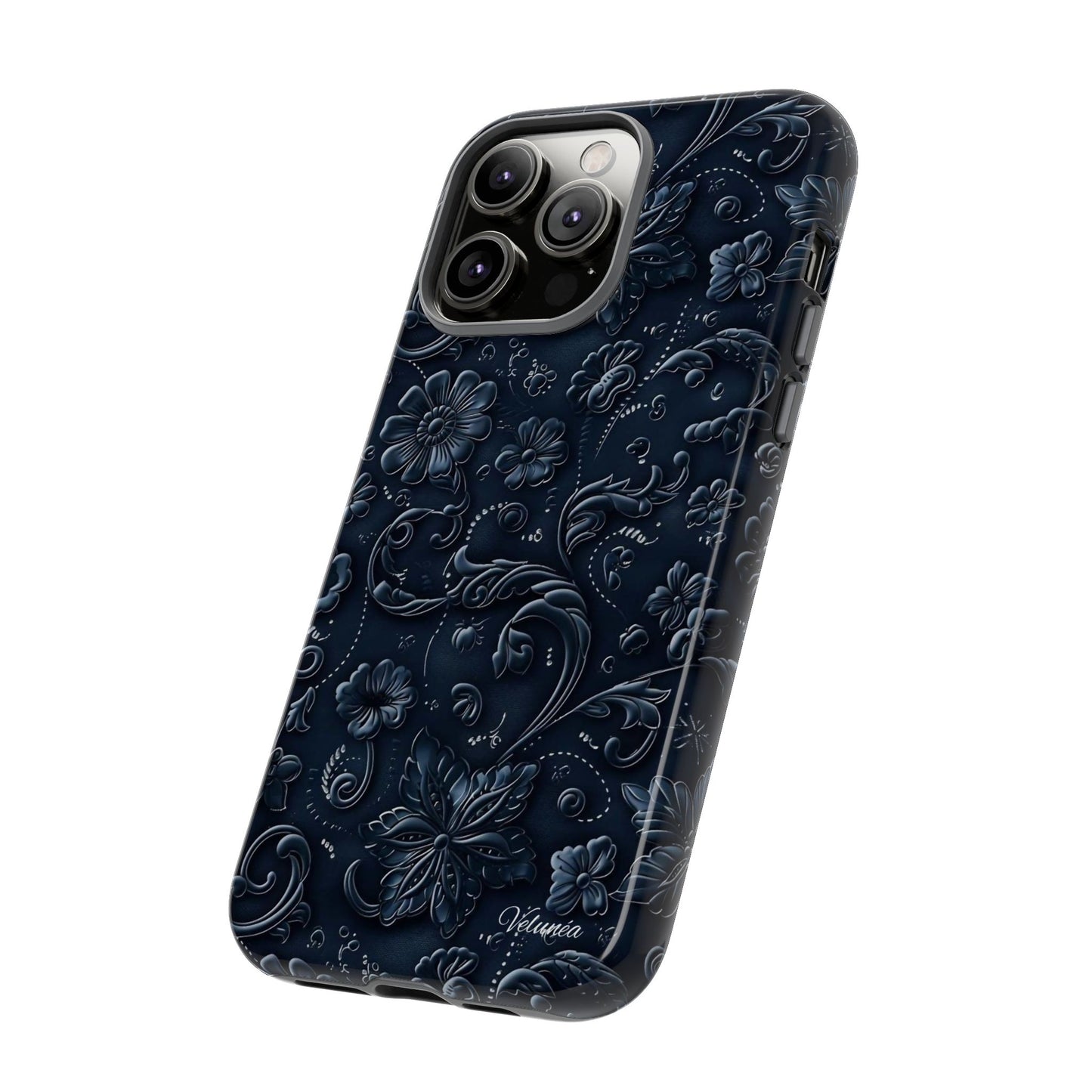 Velunéa Noir Floral Phone Case