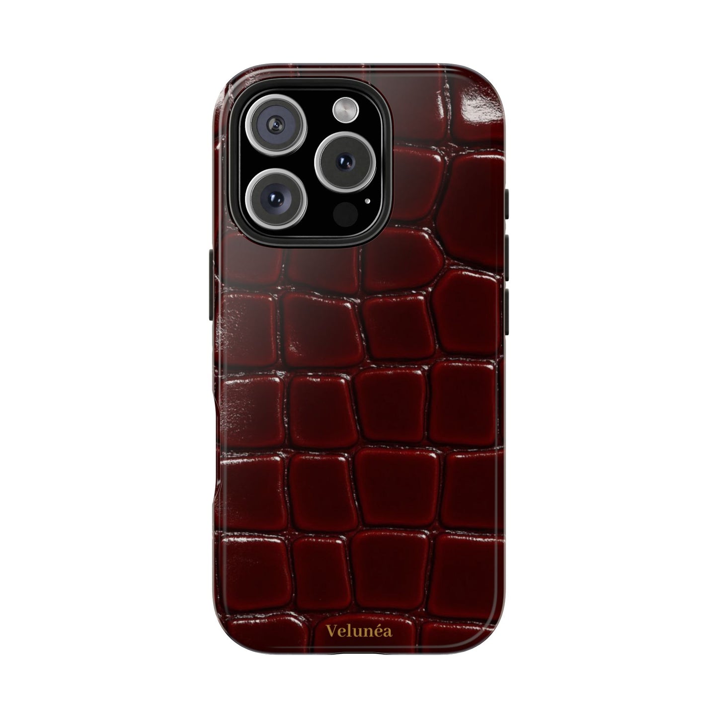 Velunéa Rouge Croc Phone Case