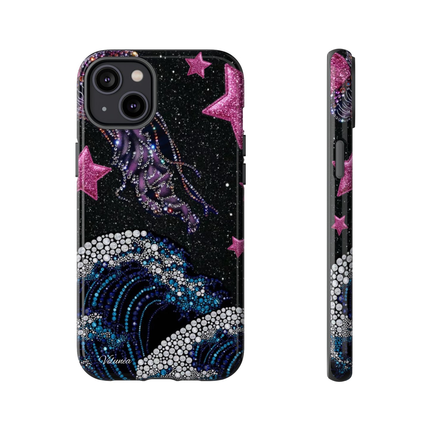 Velunéa Cosmic Waves Phone Case