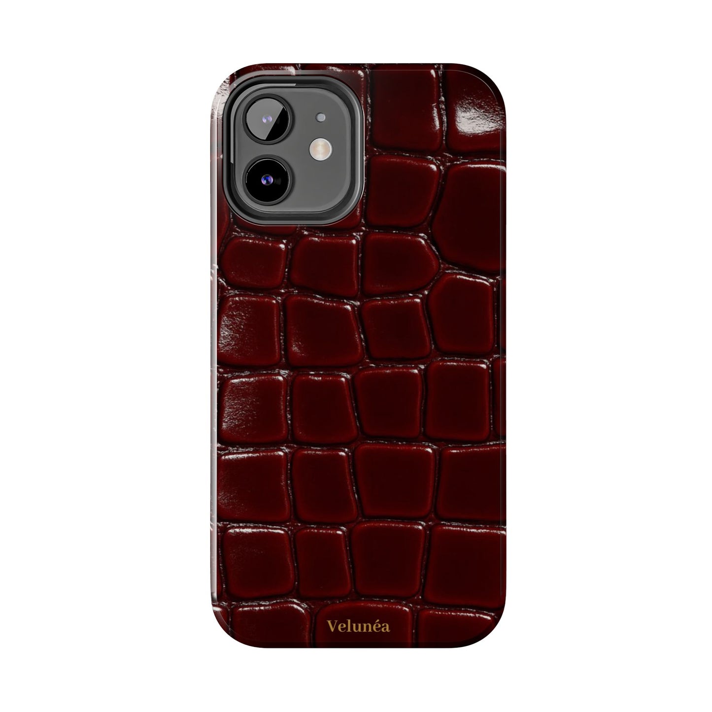 Velunéa Rouge Croc Phone Case