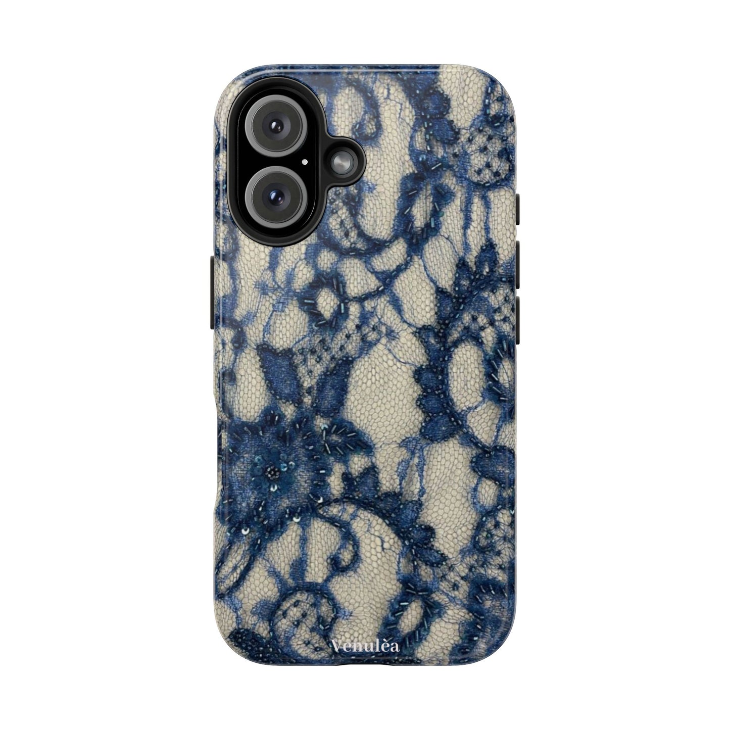Velunéa Indigo Lace Phone Case