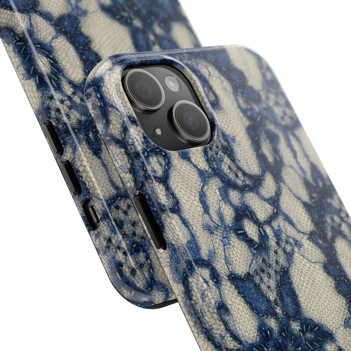 Velunéa Indigo Lace Phone Case