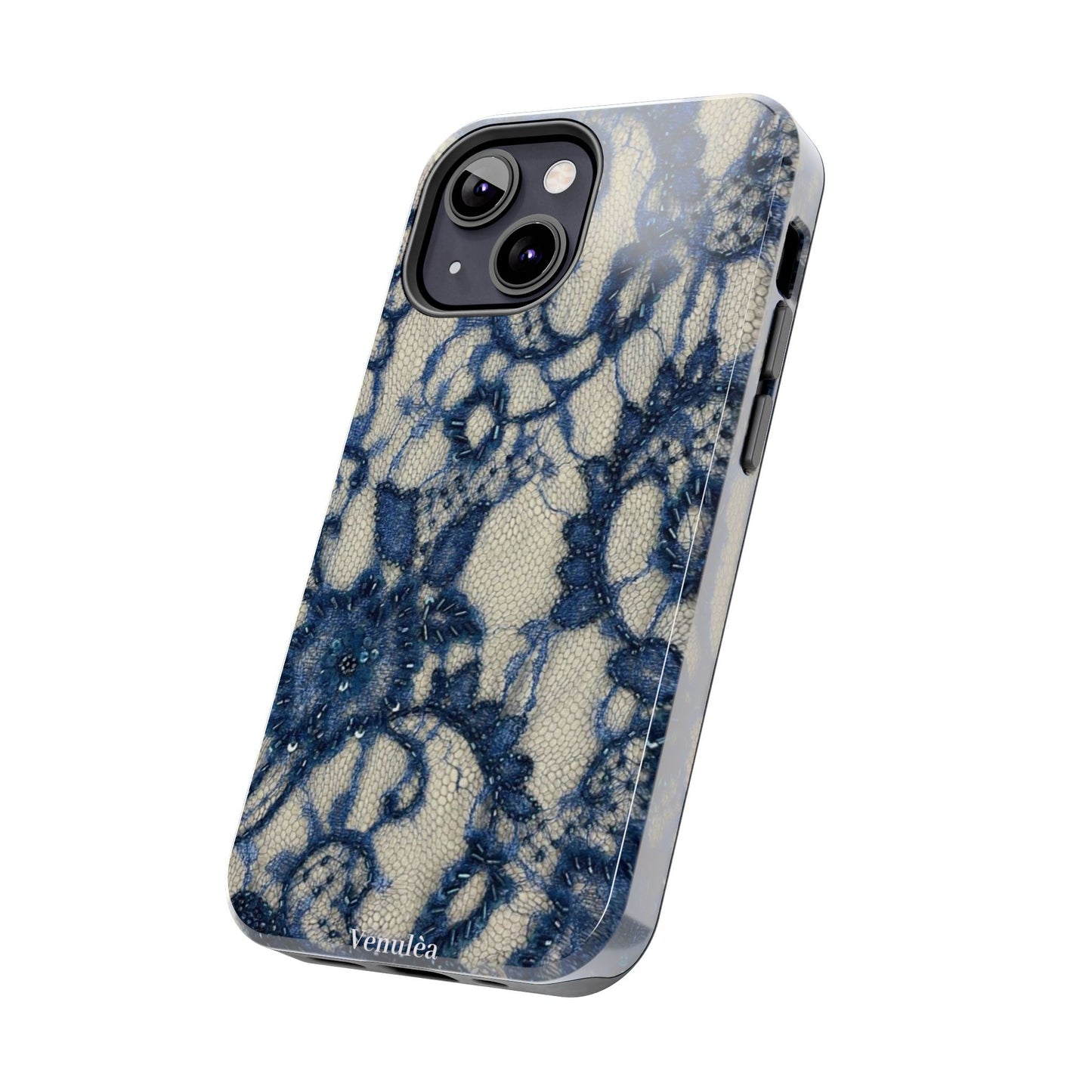 Velunéa Indigo Lace Phone Case