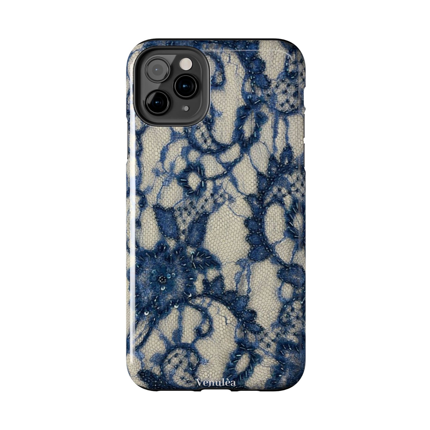 Velunéa Indigo Lace Phone Case