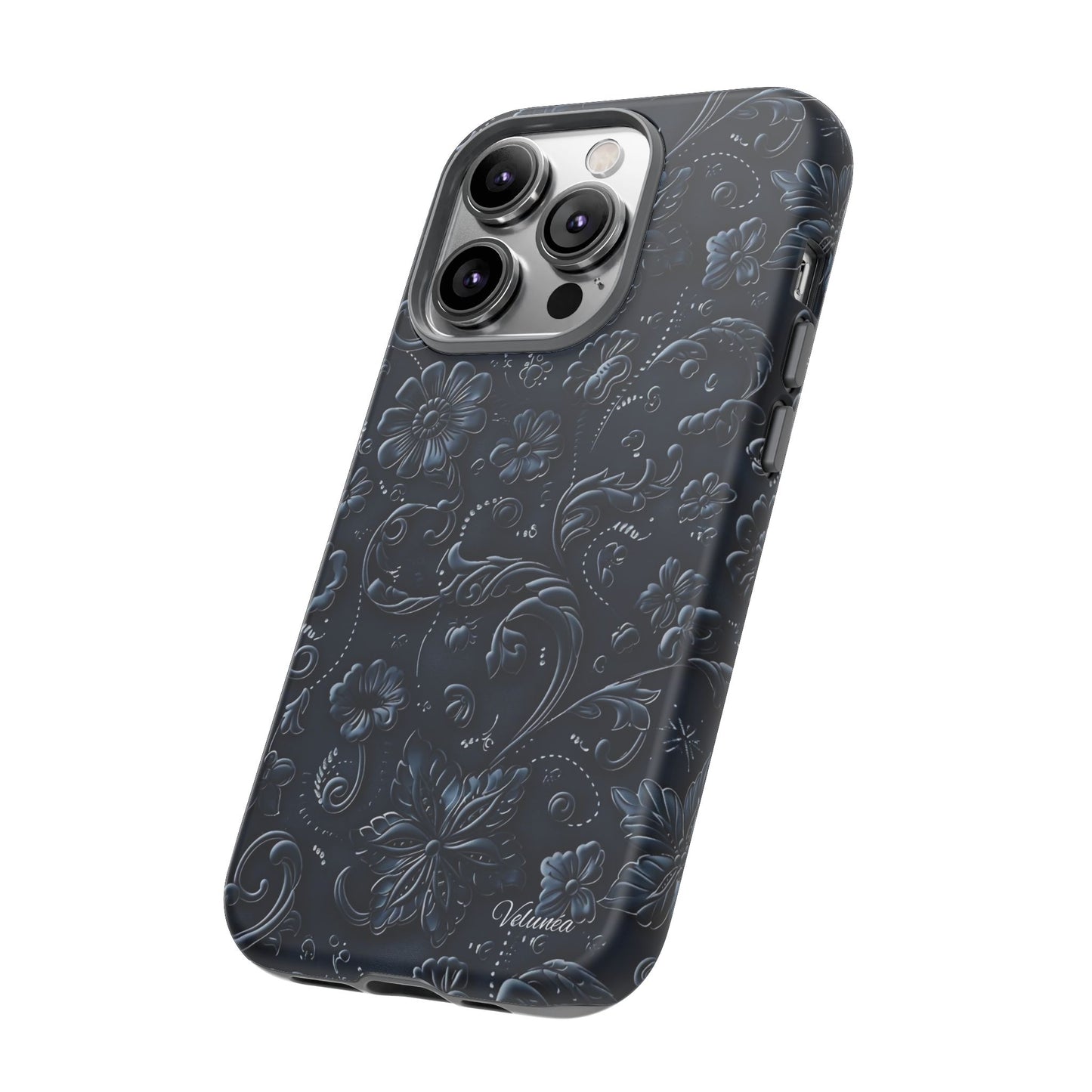 Velunéa Noir Floral Phone Case