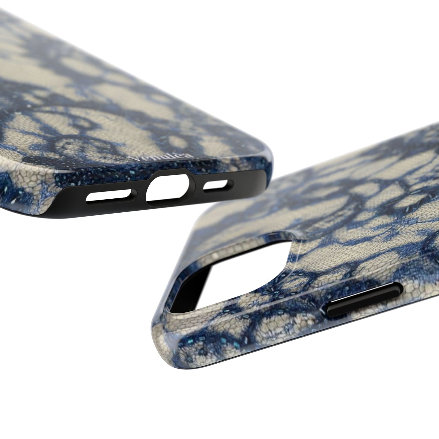 Velunéa Indigo Lace Phone Case