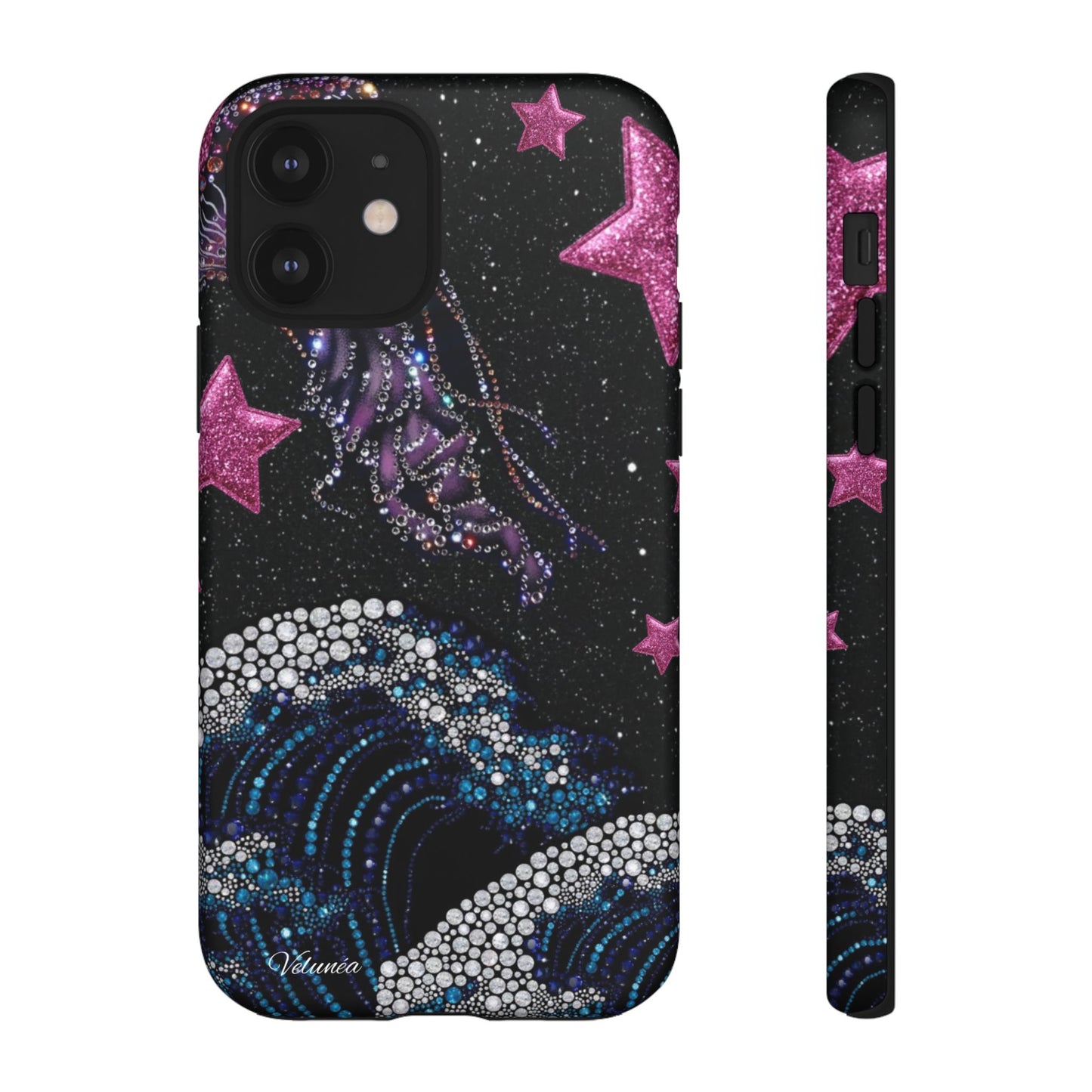 Velunéa Cosmic Waves Phone Case