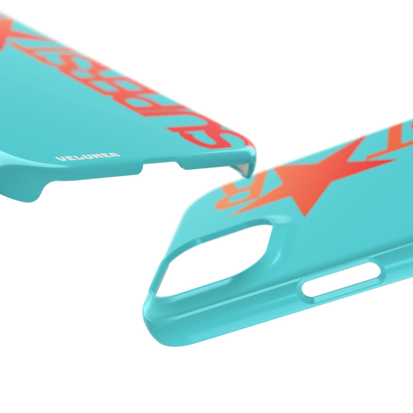 Superstar Teal & Coral Star Graphic