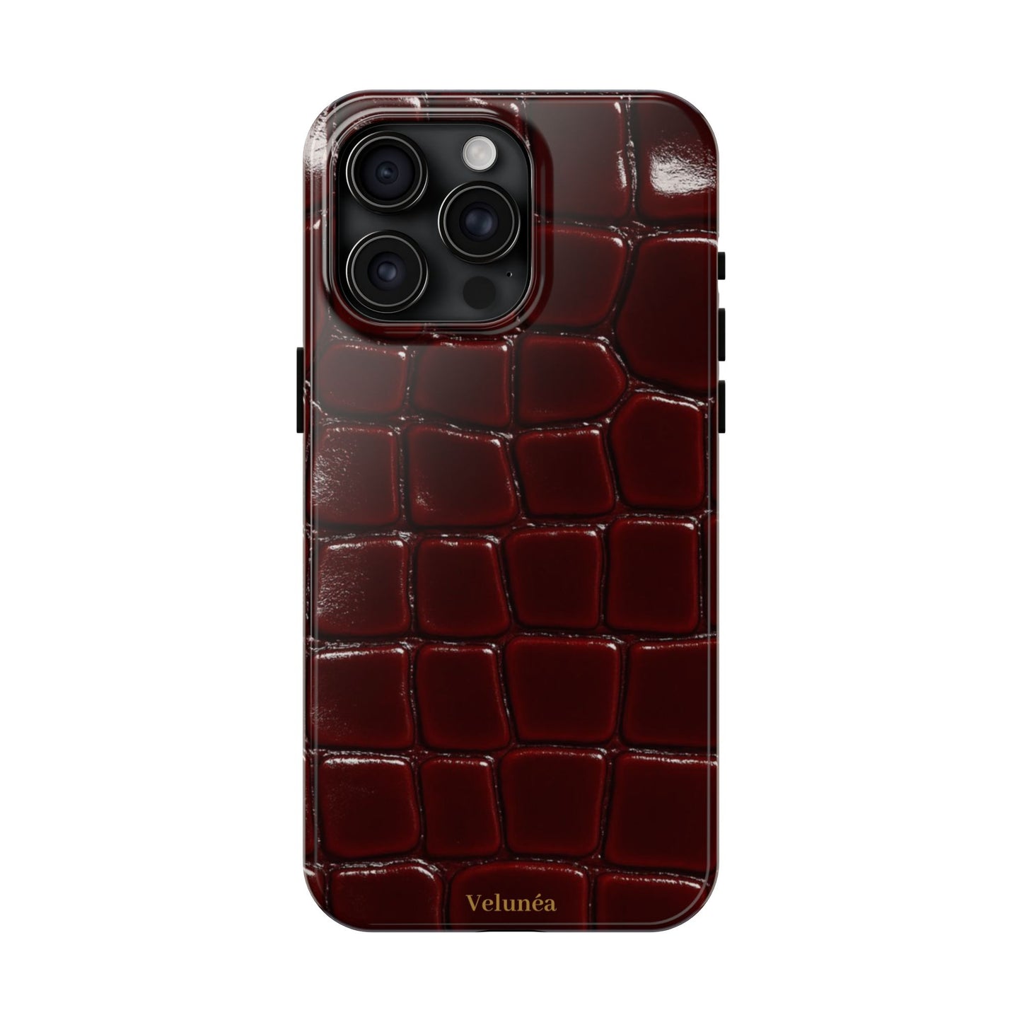 Velunéa Rouge Croc Phone Case