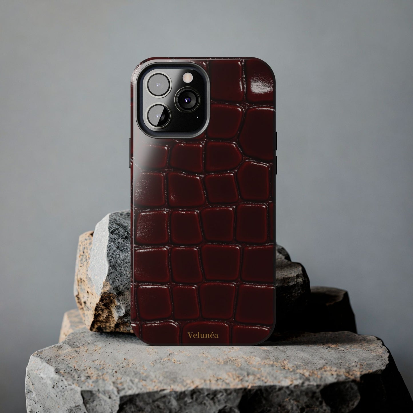 Velunéa Rouge Croc Phone Case