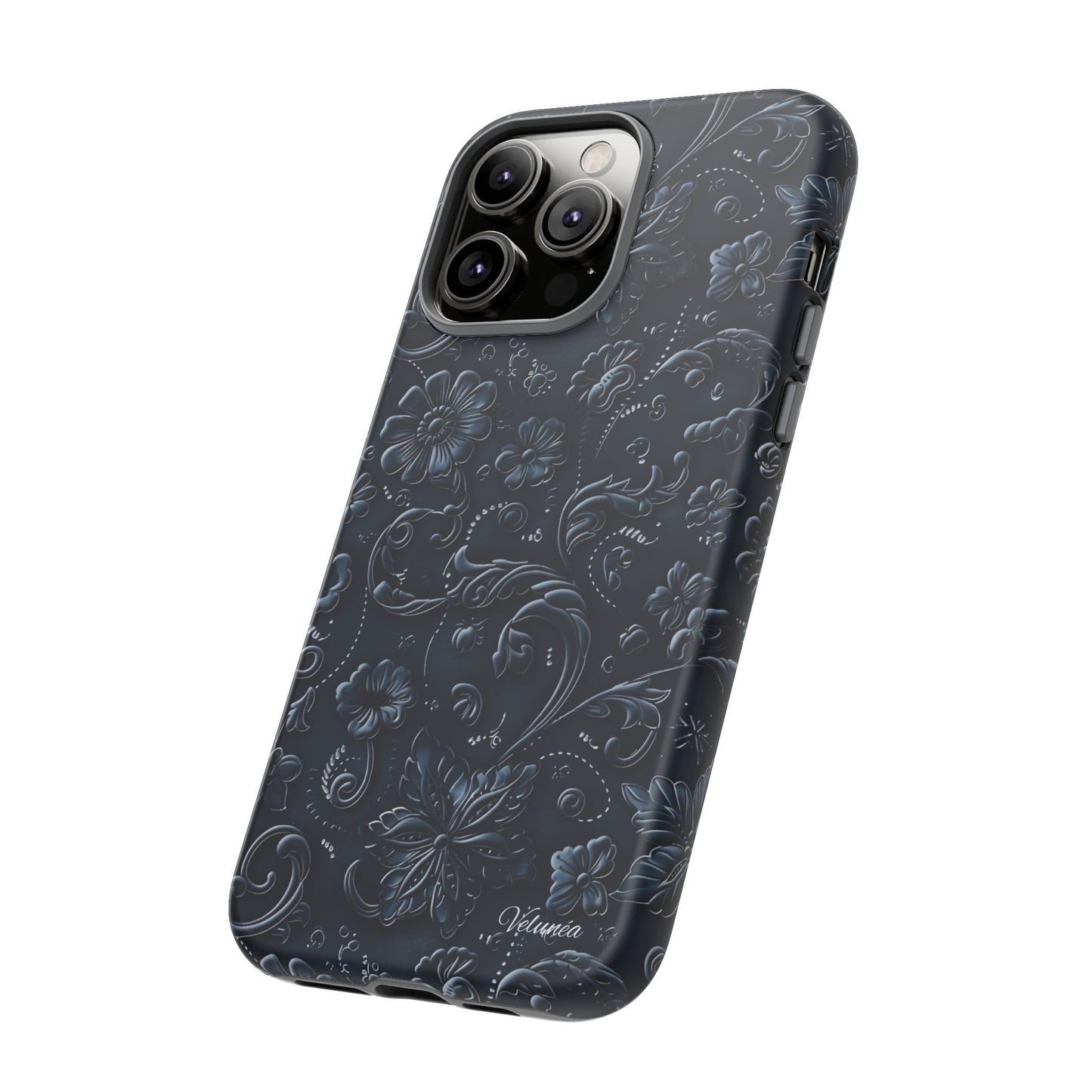 Velunéa Noir Floral Phone Case