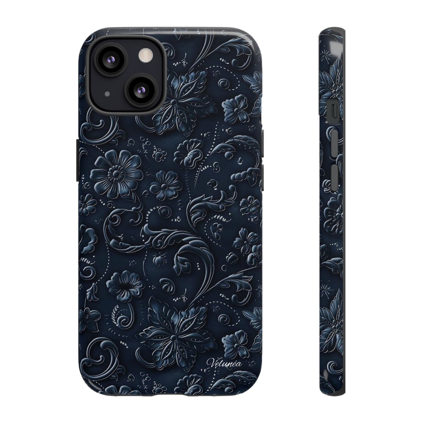 Velunéa Noir Floral Phone Case