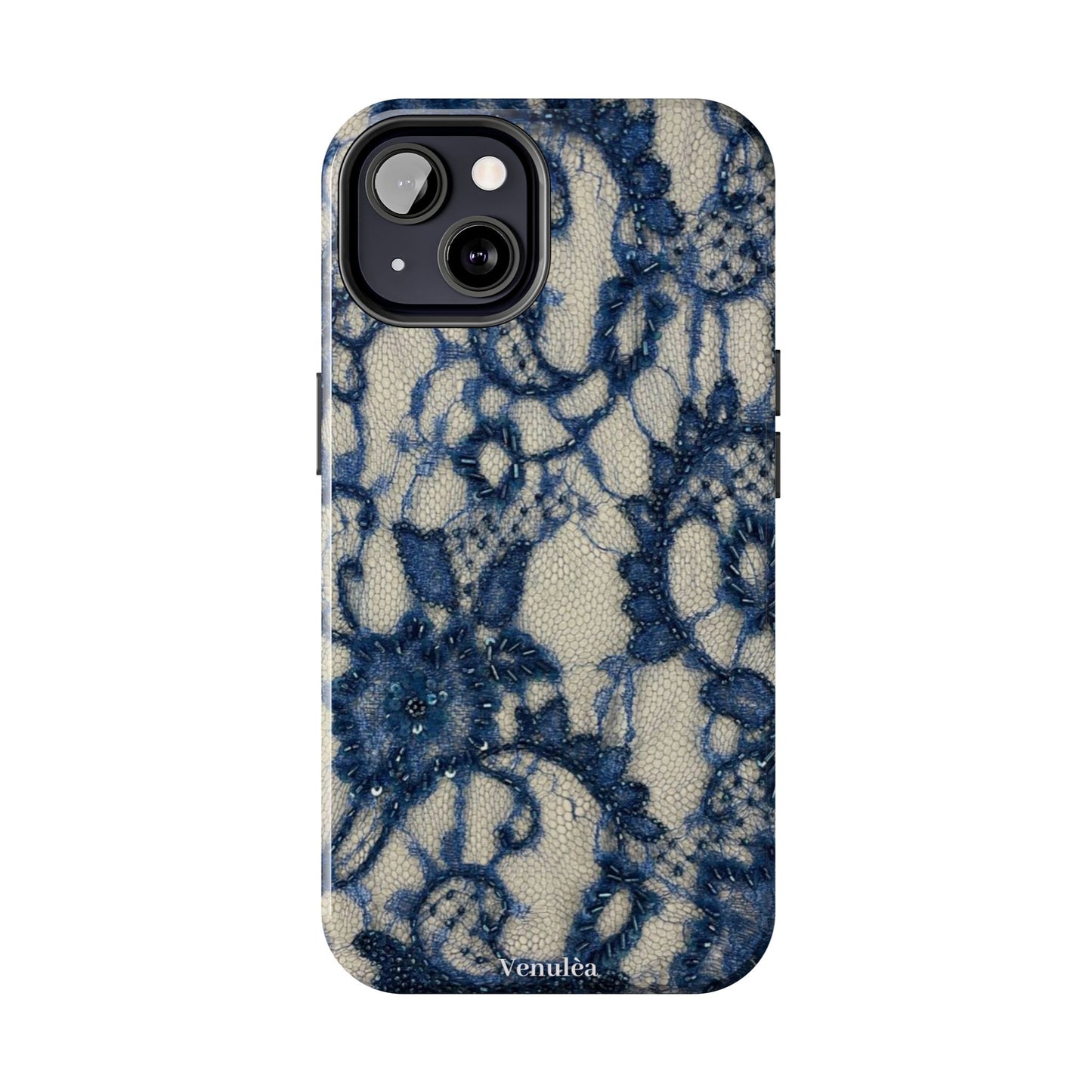 Velunéa Indigo Lace Phone Case