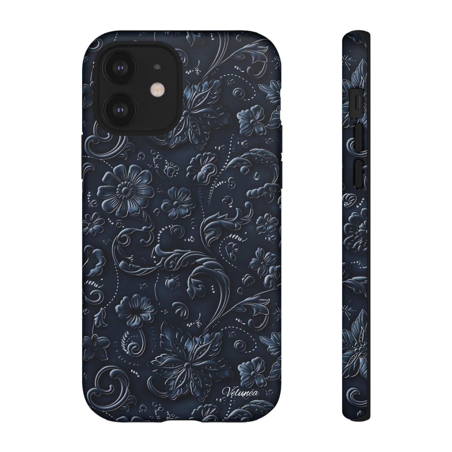 Velunéa Noir Floral Phone Case